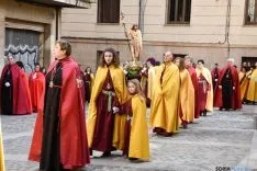 Encuentro de la Virgen de la Alegría y Jesús Resucitado. /Ana Isla
