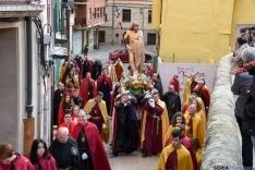 Encuentro de la Virgen de la Alegría y Jesús Resucitado. /Ana Isla