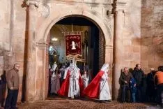 Vía Crucis de la Cofradía de la Flagelación del Señor. /Ana Isla