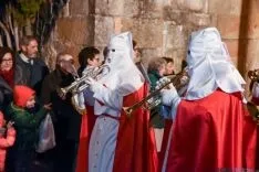 Vía Crucis de la Cofradía de la Flagelación del Señor. /Ana Isla