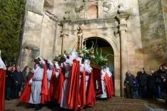 Vía Crucis de la Cofradía de la Flagelación del Señor. /Ana Isla