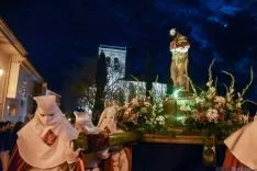 Vía Crucis de la Cofradía de la Flagelación del Señor. /Ana Isla