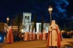 Vía Crucis de la Cofradía de la Flagelación del Señor. /Ana Isla