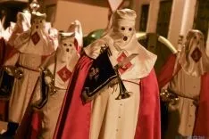 Vía Crucis de la Cofradía de la Flagelación del Señor. /Ana Isla