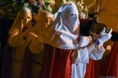 Vía Crucis de la Cofradía de la Flagelación del Señor. /Ana Isla