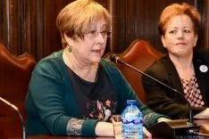 Homenaje público a Eloísa Álvarez, primera alcaldesa de Soria. /Ana Isla