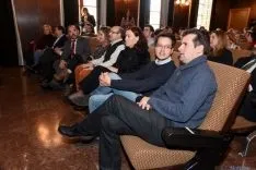 Homenaje público a Eloísa Álvarez, primera alcaldesa de Soria. /Ana Isla