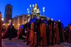 Vía Crucis de la Cofradía de las Caídas de Jesús. /Ana Isla