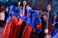 Vía Crucis de la Cofradía de las Caídas de Jesús. /Ana Isla
