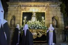 Procesión del Silencio, Cofradía de la Soledad. /Ana Isla