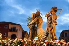 Procesión general de la Cofradía del Santo Entierro. /Ana Isla