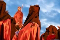 Procesión general de la Cofradía del Santo Entierro. /Ana Isla