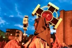 Procesión general de la Cofradía del Santo Entierro. /Ana Isla