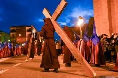 Procesión general de la Cofradía del Santo Entierro. /Ana Isla