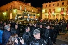 Procesión general de la Cofradía del Santo Entierro. /Ana Isla