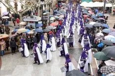 Procesión de las Siete Palabras de Jesús en la Cruz. /Ana Isla