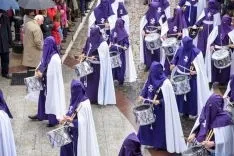 Procesión de las Siete Palabras de Jesús en la Cruz. /Ana Isla