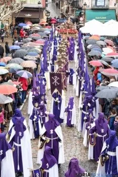 Procesión de las Siete Palabras de Jesús en la Cruz. /Ana Isla