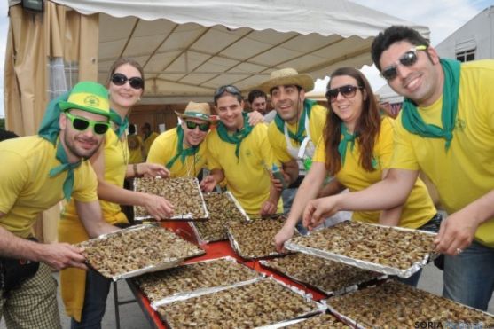 Doce toneladas de caracoles se consumen en tres jornadas en Lérida.