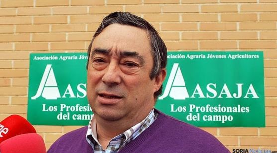 Carmelo Gómez es el presidente de ASAJA Soria. / SN
