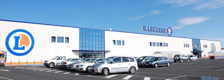 Hipermercados Leclerc, en Soria.