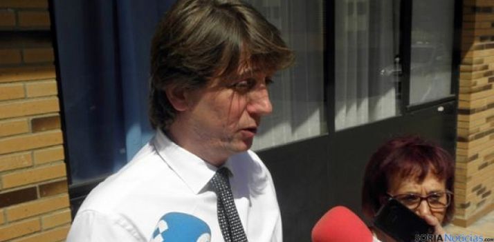 Carlos Martínez, alcalde de Soria.