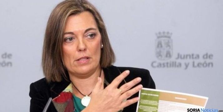 Milagros Marcos, consejera de Agricultura y Ganadería.