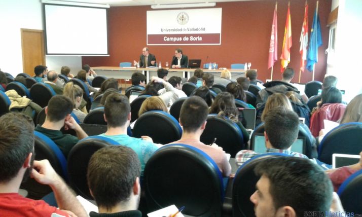 Participantes en la jornada del campus de Soria.