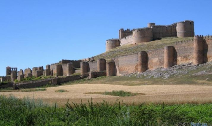 Castillo de Berlanga de Duero.