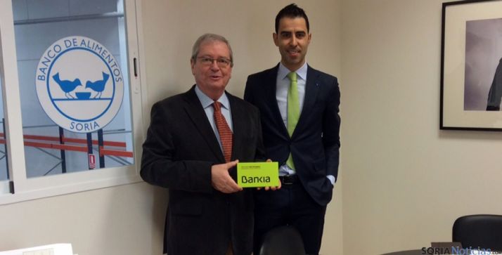 Ángel Crespo (izda.) y José Antonio Cavero. 