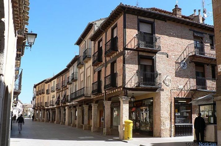 Una calle de la Villa Episcopal./SN