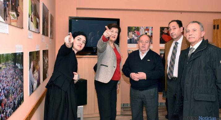 Inauguración de la muestra. / Jta.