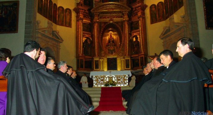 La Vera Cruz evoca así la Última Cena.