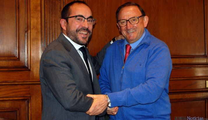 Luis Rey (izda.) y Francisco Rubio./Dip.