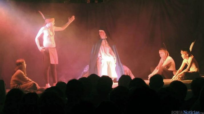 Una de las escenas de la obra.