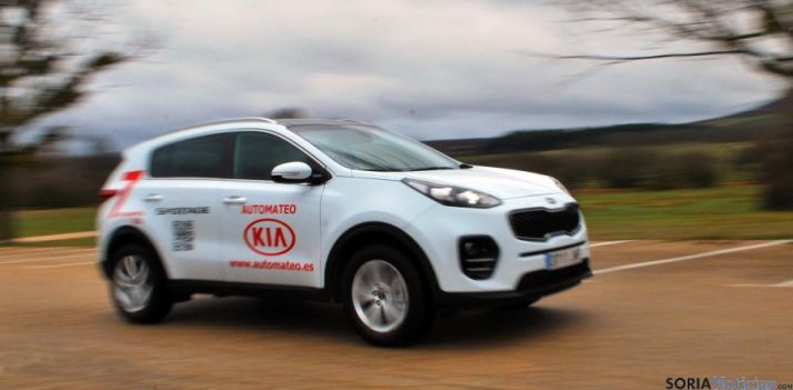 El vehículo en Valonsadero. / SN