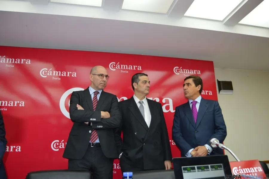 Martín Tobalina, en la Cámara de Comercio.