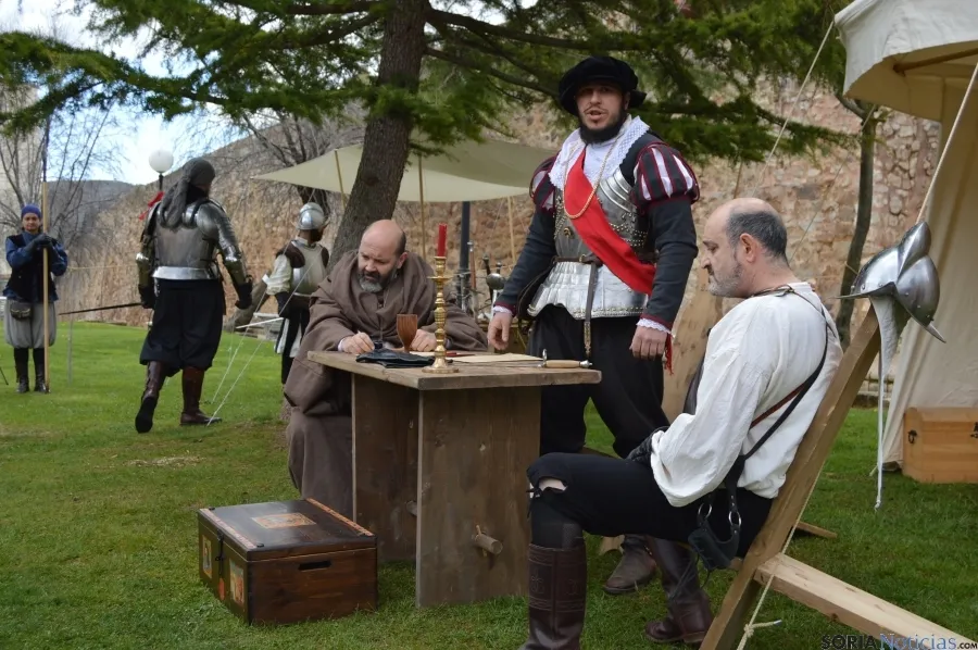 La asociación Oria Dauria representa la historia de Soria.