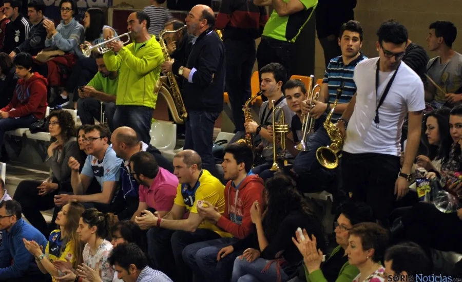 Emoción en el voley soriano./SN 