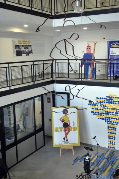 Una de las imágenes de la inauguración oficial de las instalaciones polidportivas. / SN