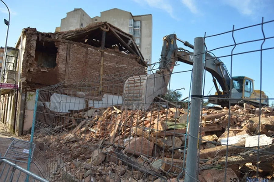 Imagen de las demoliciones. / SN