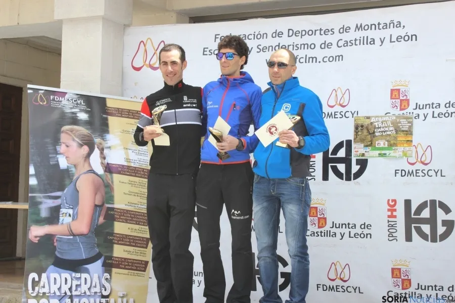 Podium masculino
