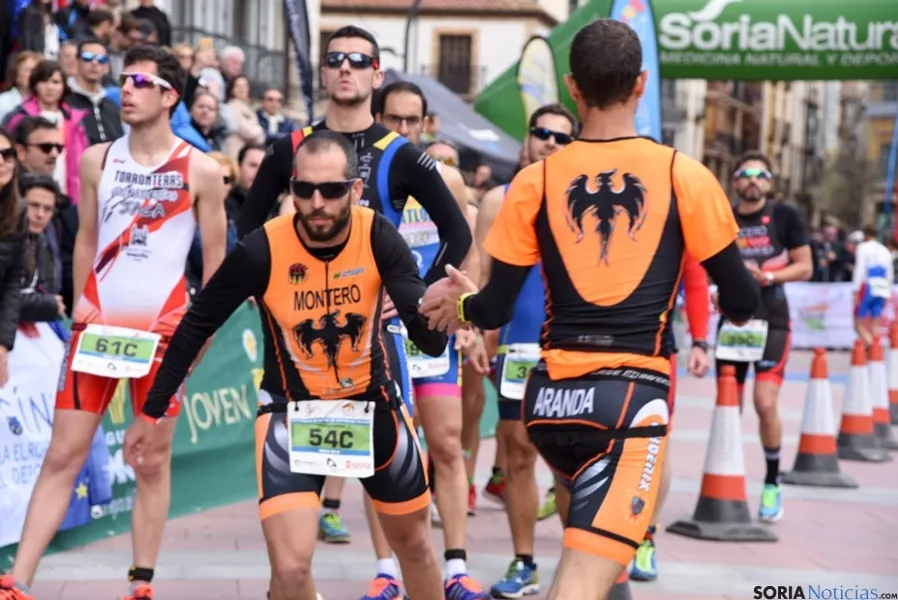 Duatlón relevos élite masculino. /Ana Isla