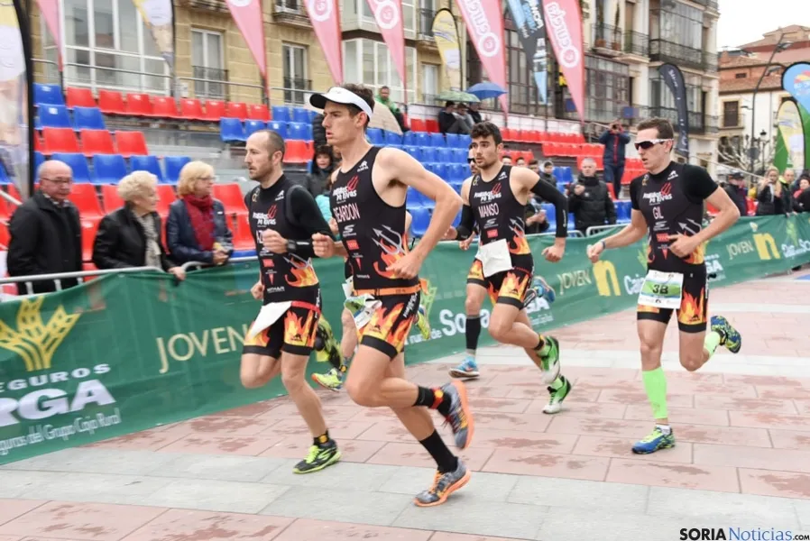 El Triatlón español en Soria. /Ana Isla