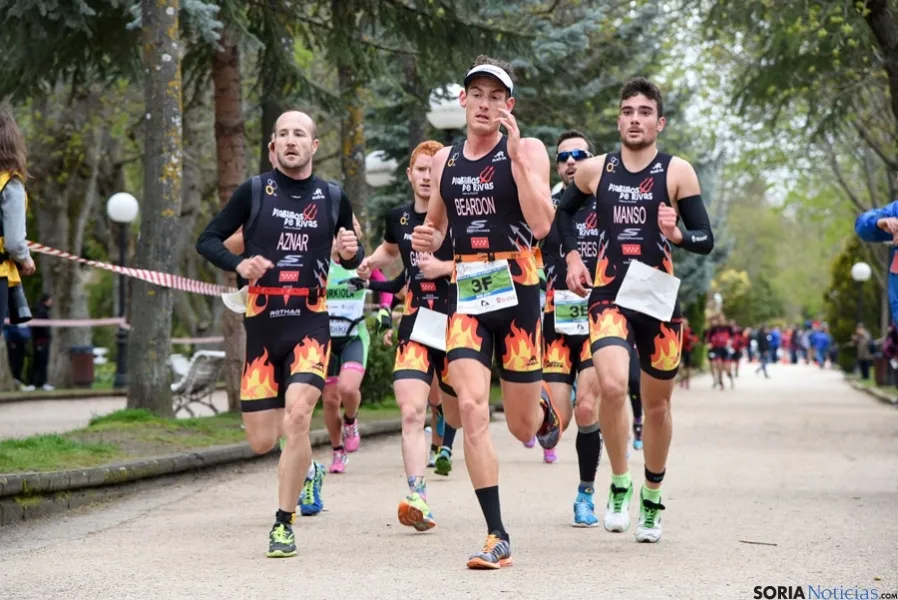 El Triatlón español en Soria. /Ana Isla