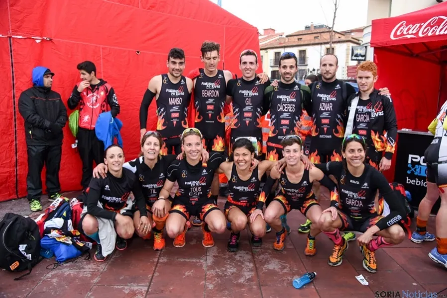 El Triatlón Diablillos gana en Soria. /Ana Isla