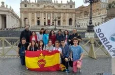 El grupo en Roma. / SN