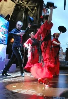 La feria andaluza del Calaverón, fiel a su cita con los vecinos. / SN