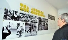 Una de las imágenes de la inauguración oficial de las instalaciones polidportivas. / SN