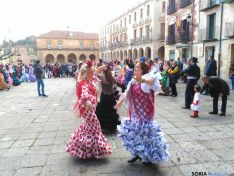 Sevillanas en la plaza Mayor